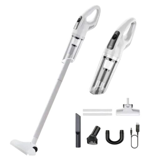 Cordless household vacuum cleaner